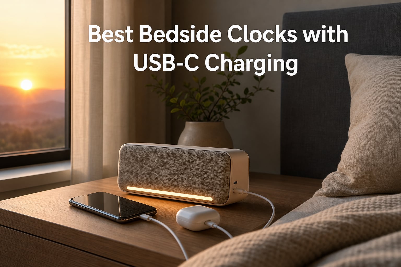 Best Bedside Clocks with USB-C Charging