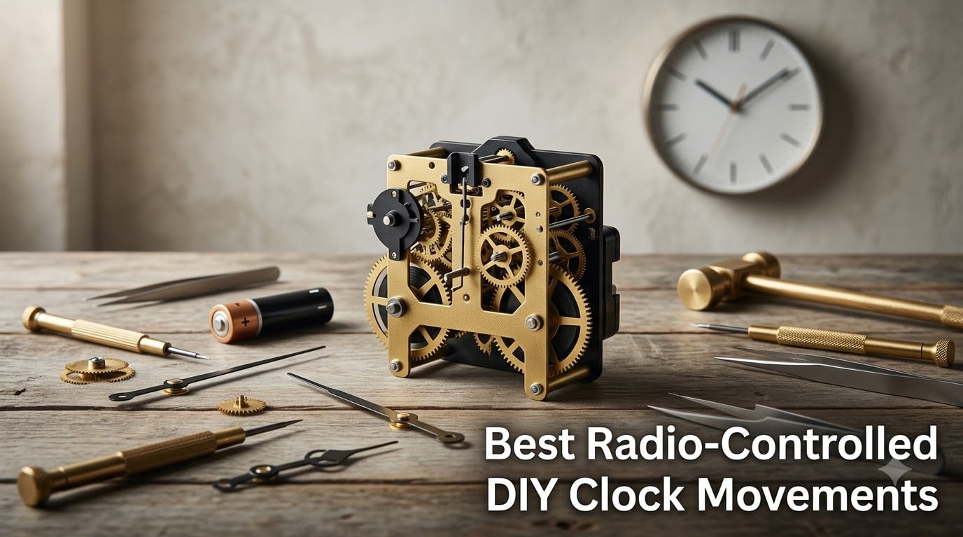 Best Radio-Controlled DIY Clock Movements
