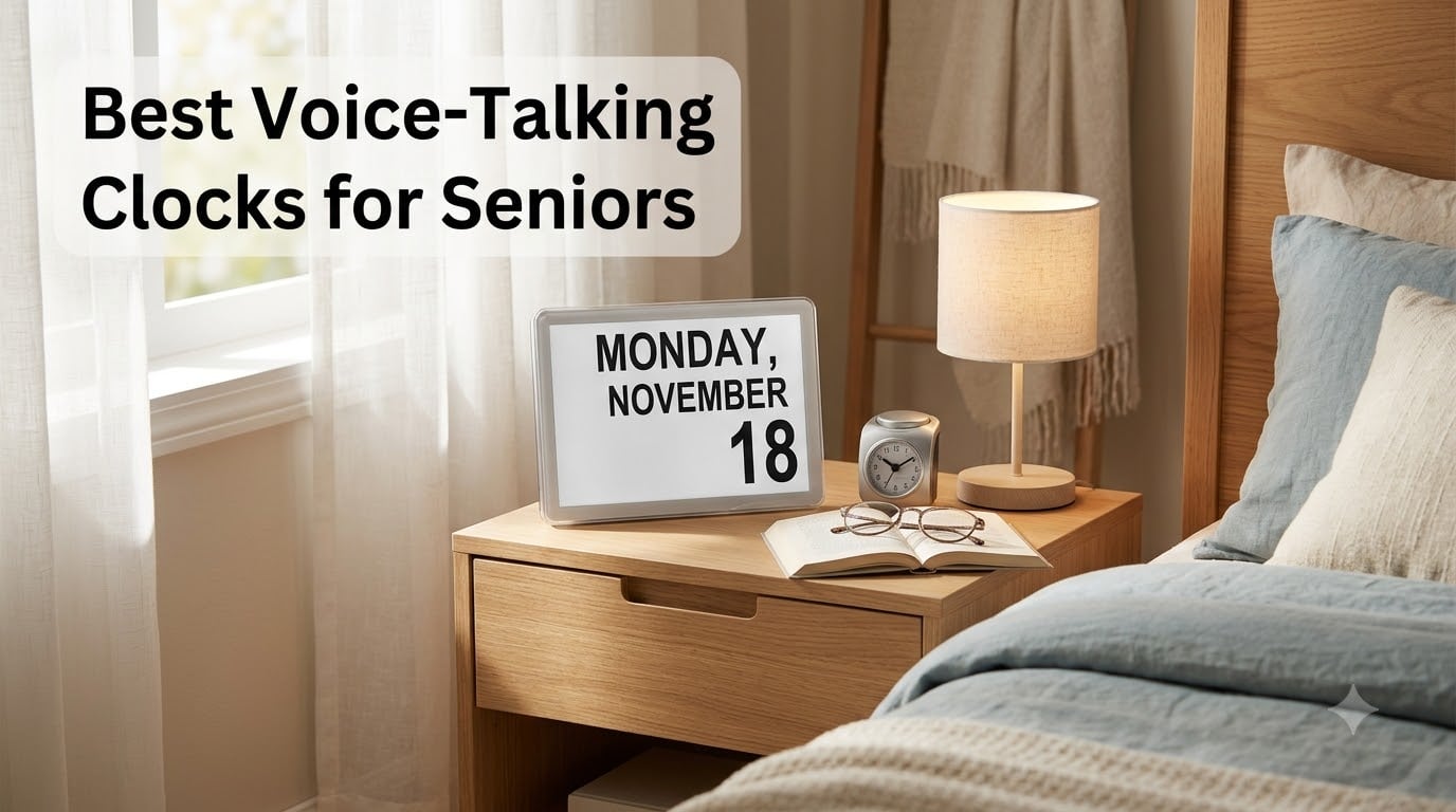 Best Voice-Talking Clocks for Seniors