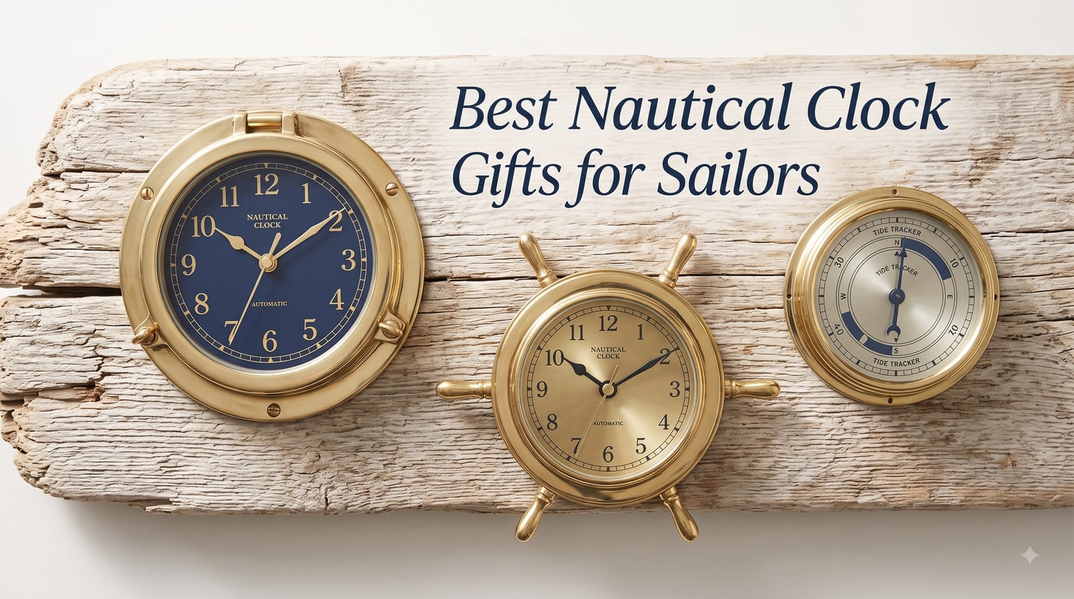 Best Nautical Clock Gifts for Sailors