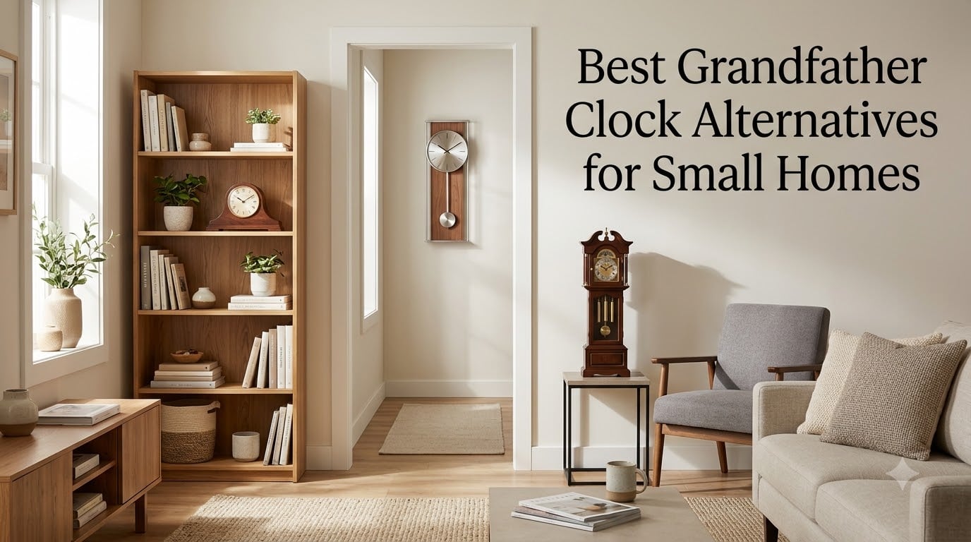Best Grandfather Clock Alternatives for Small Homes