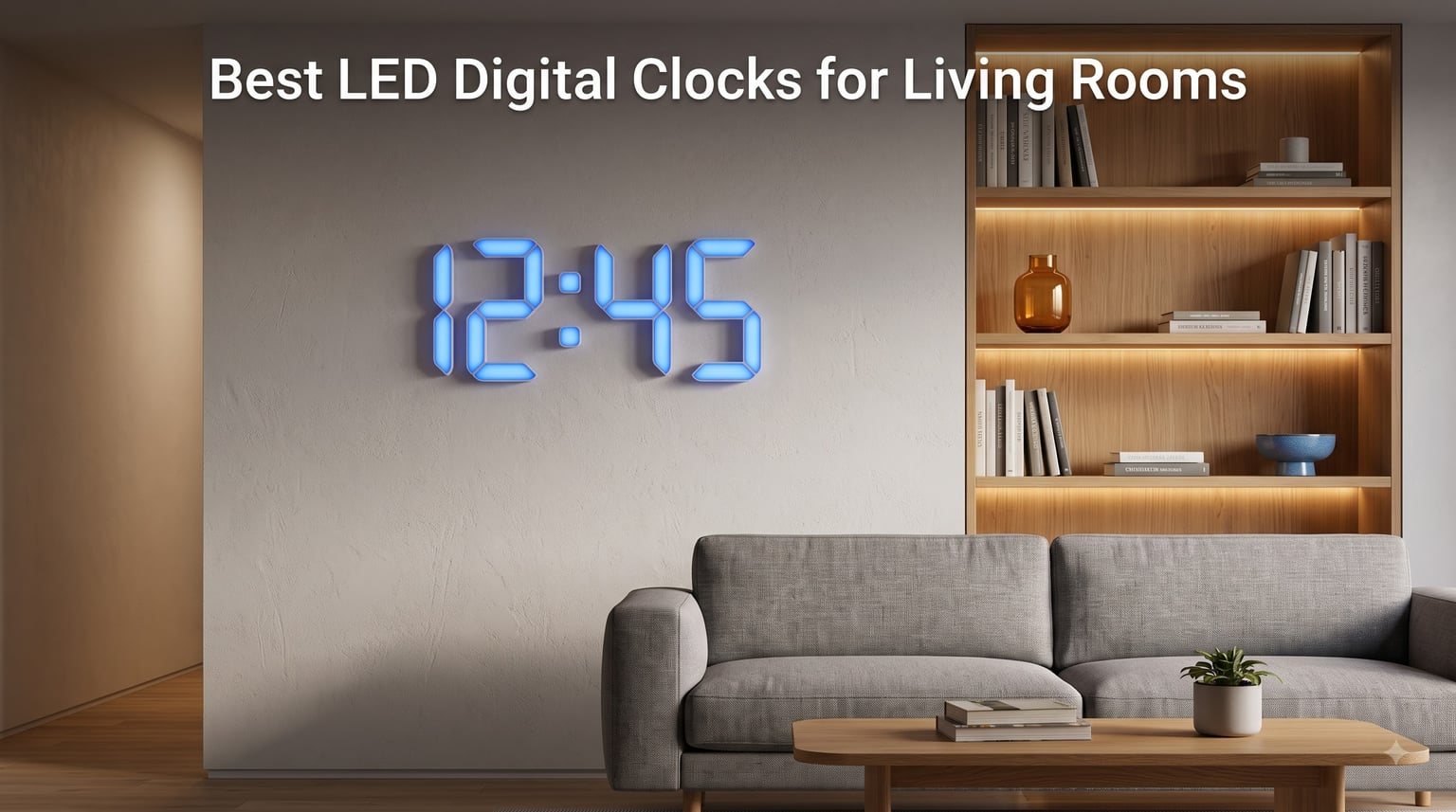 Best LED Digital Clocks for Living Rooms