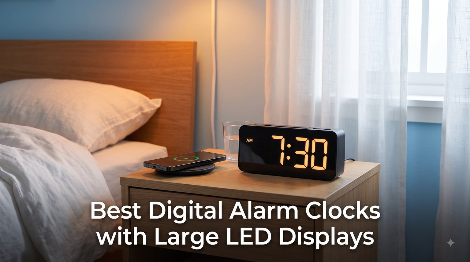 Best Digital Alarm Clocks with Large LED Displays