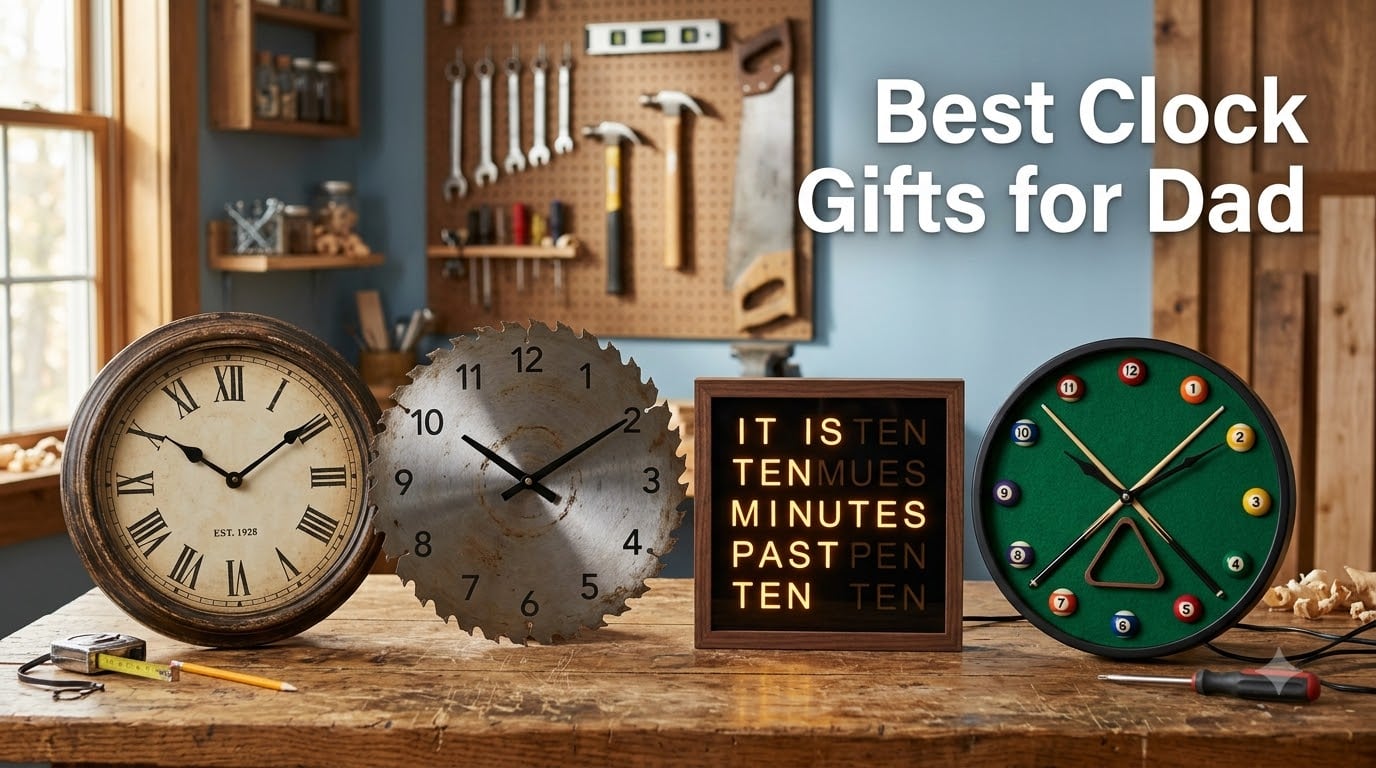 Best Clock Gifts for Dad
