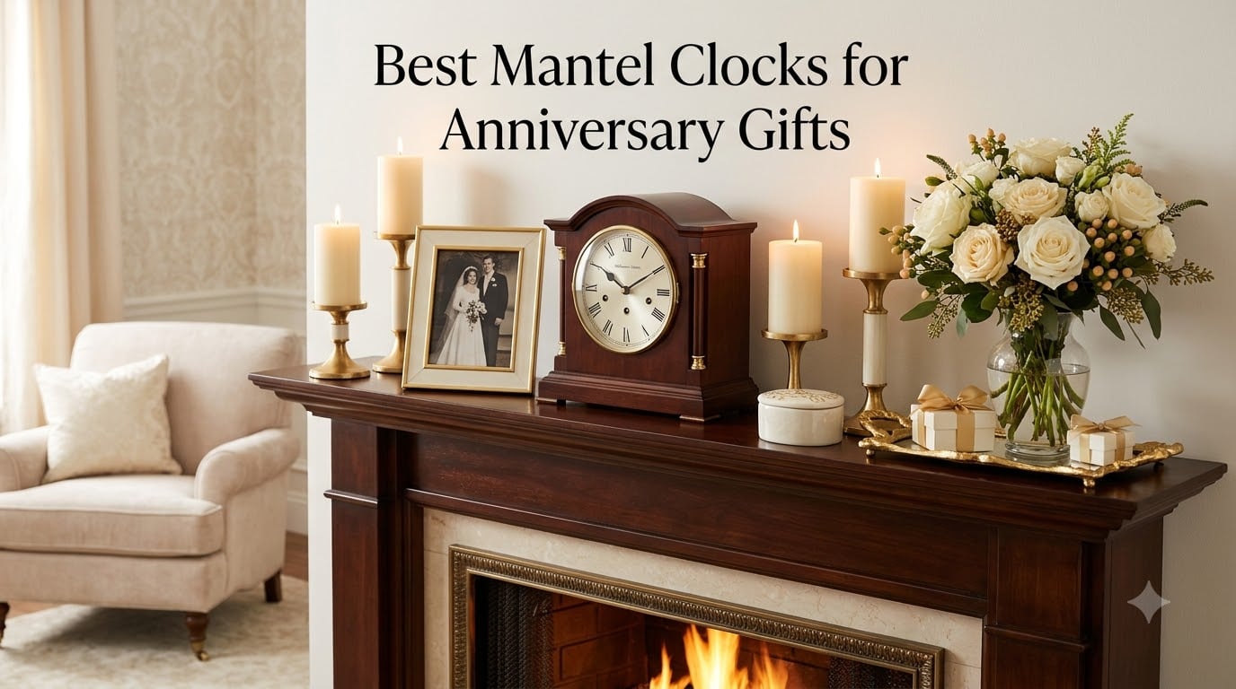 Best Mantel Clocks for Anniversary Gifts