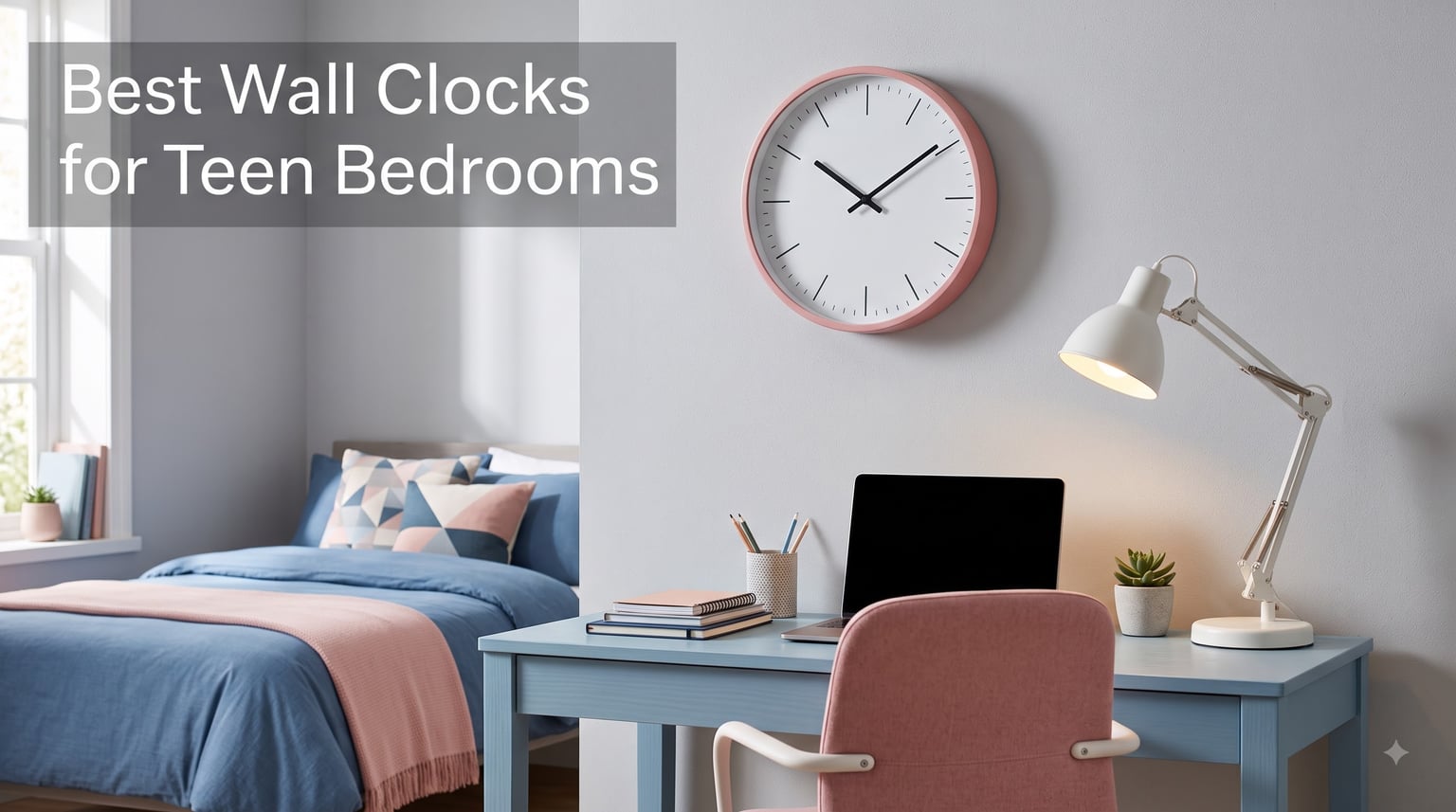 Best Wall Clocks for Teen Bedrooms