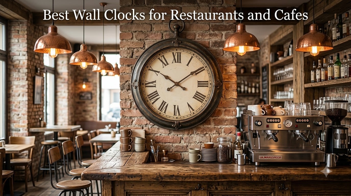 Best Wall Clocks for Restaurants and Cafes