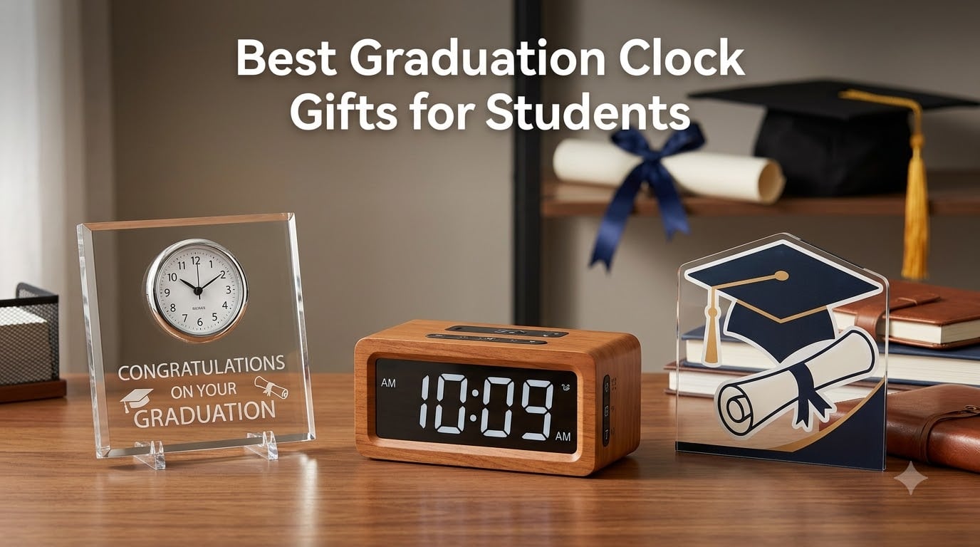 Best Graduation Clock Gifts for Students