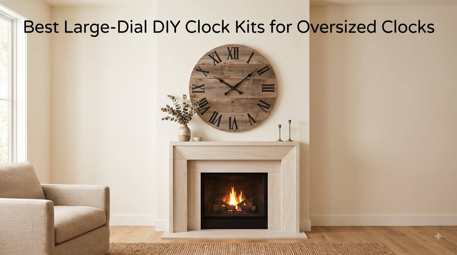Best Large-Dial DIY Clock Kits for Oversized Clocks