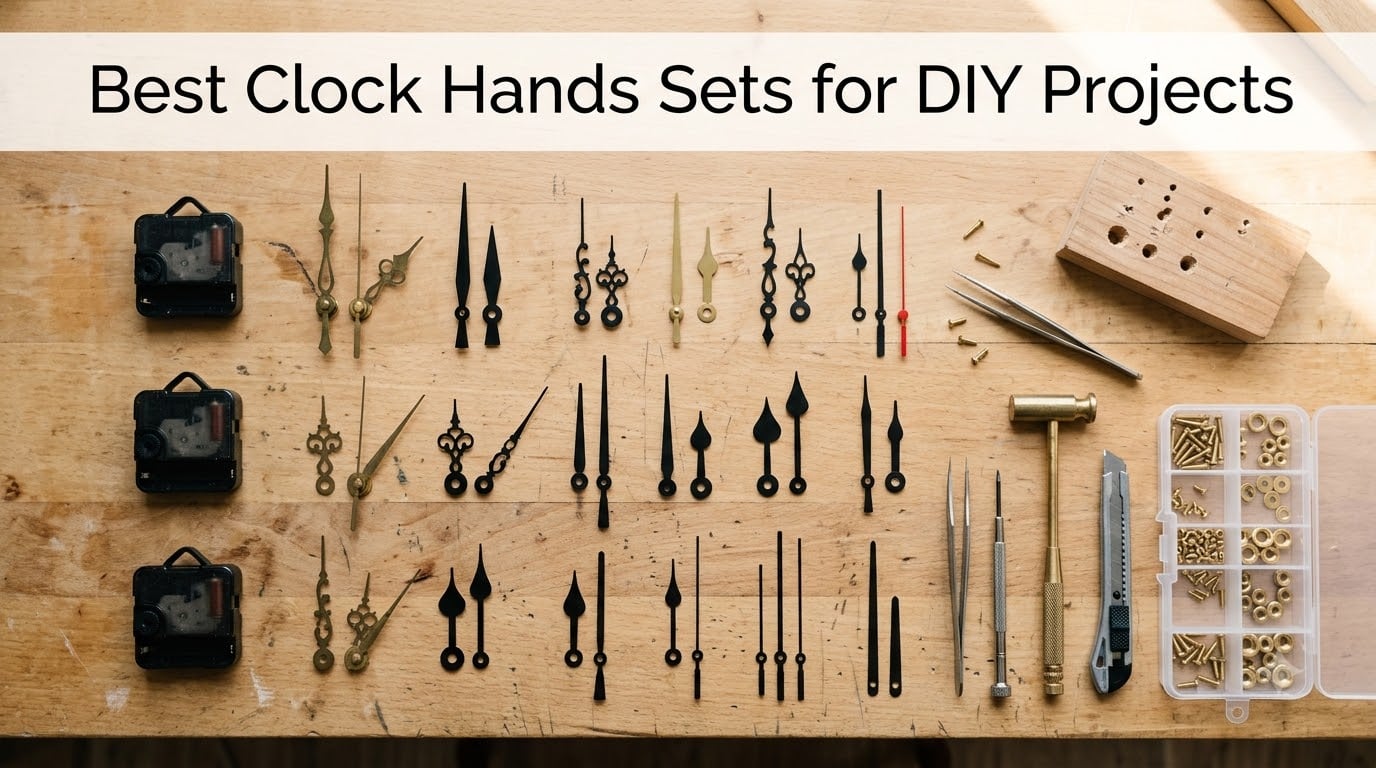 Best Clock Hands Sets for DIY Projects
