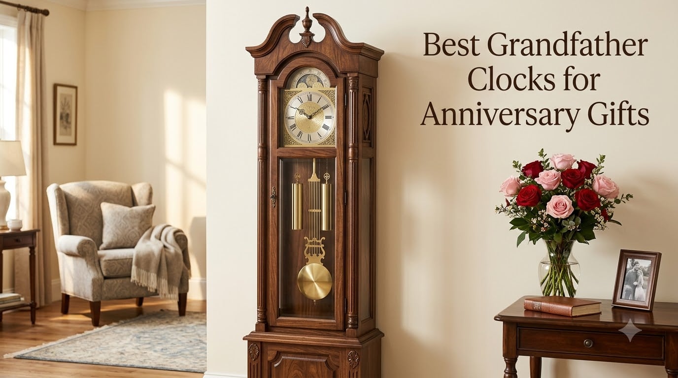 Best Grandfather Clocks for Anniversary Gifts