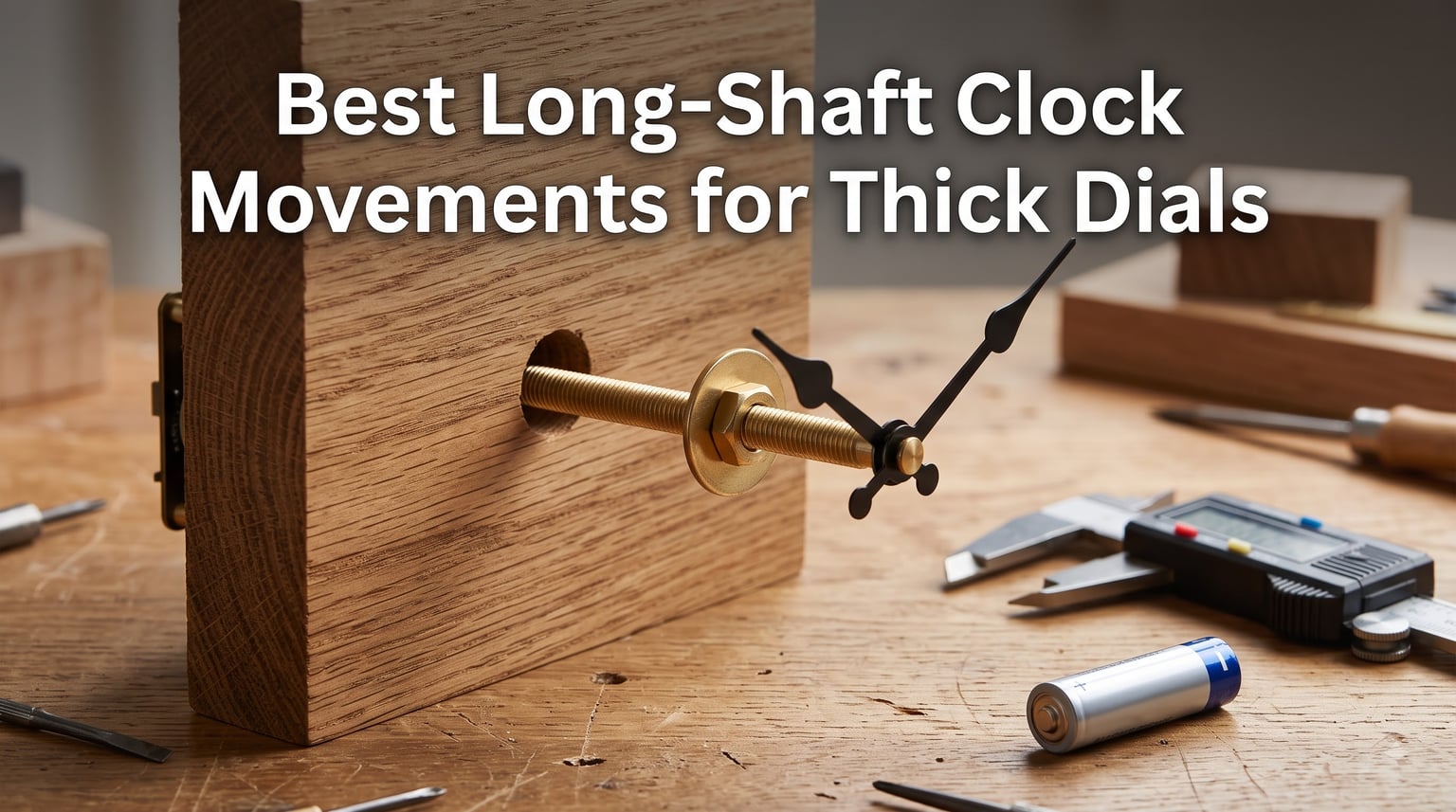 Best Long-Shaft Clock Movements for Thick Dials