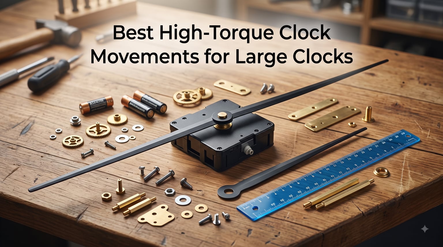 Best High-Torque Clock Movements for Large Clocks
