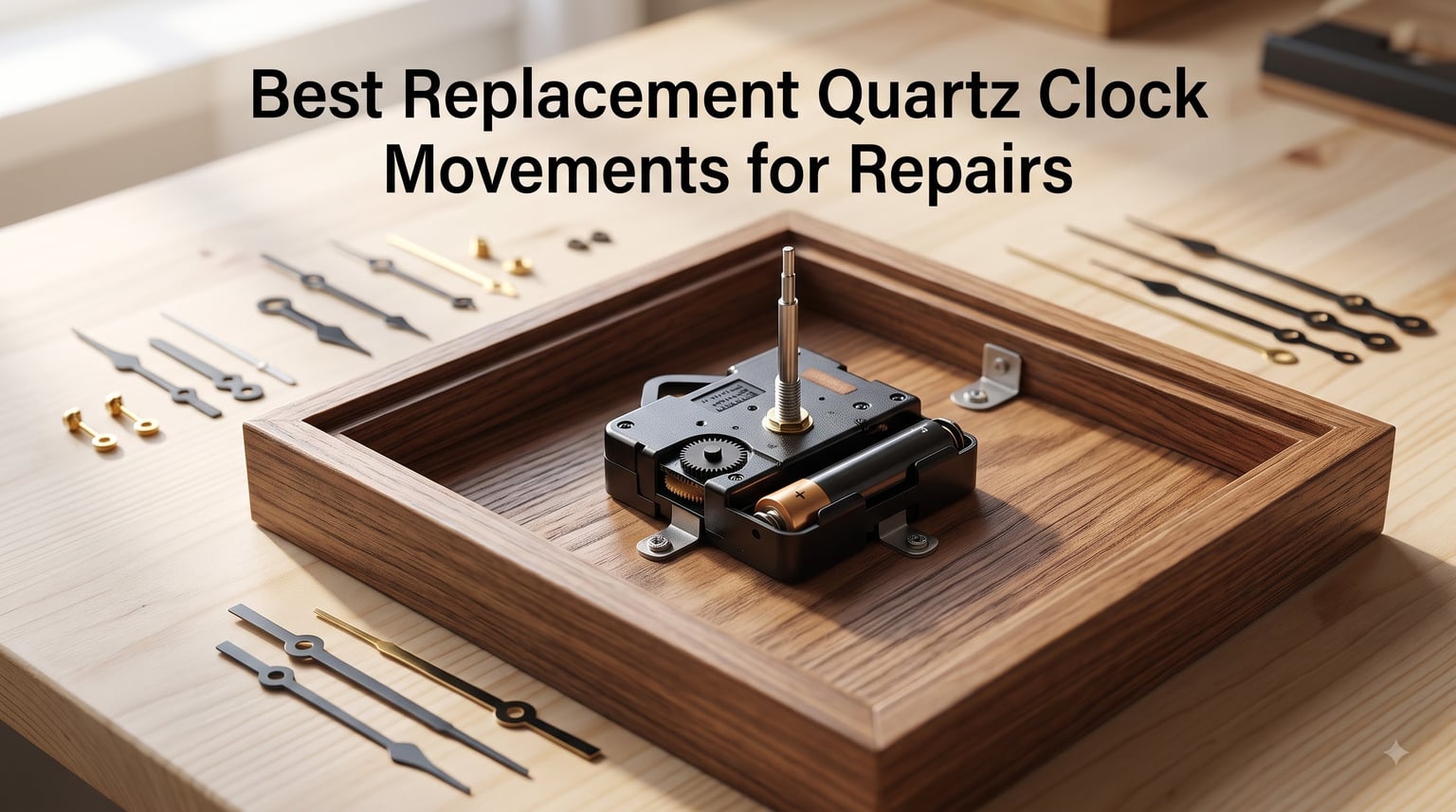 Best Replacement Quartz Clock Movements for Repairs