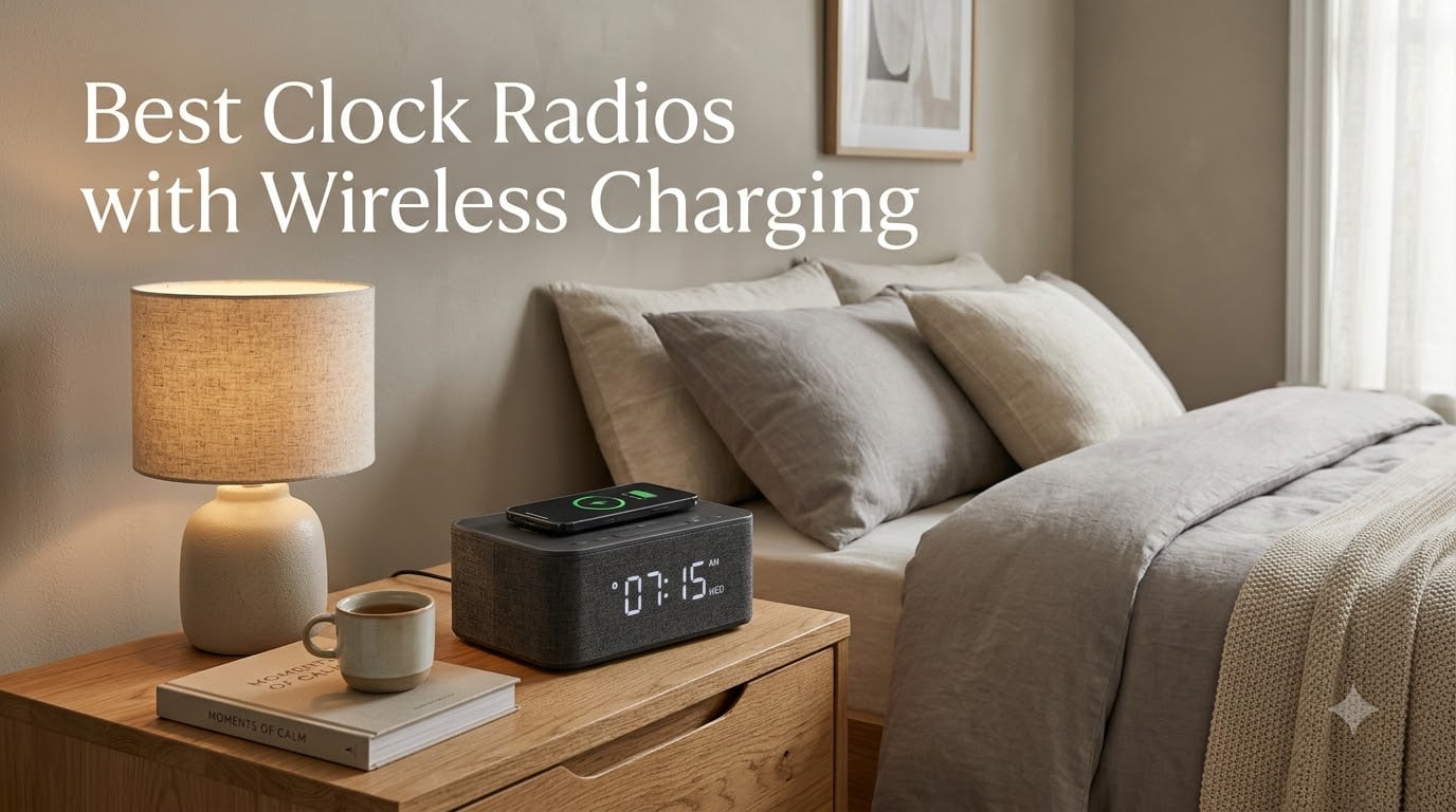 Best Clock Radios with Wireless Charging