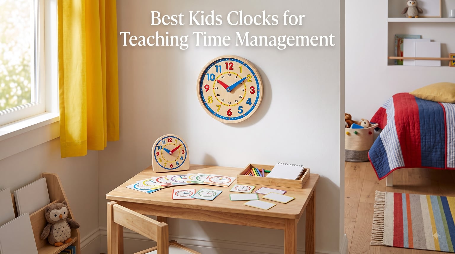 Best Kids Clocks for Teaching Time Management