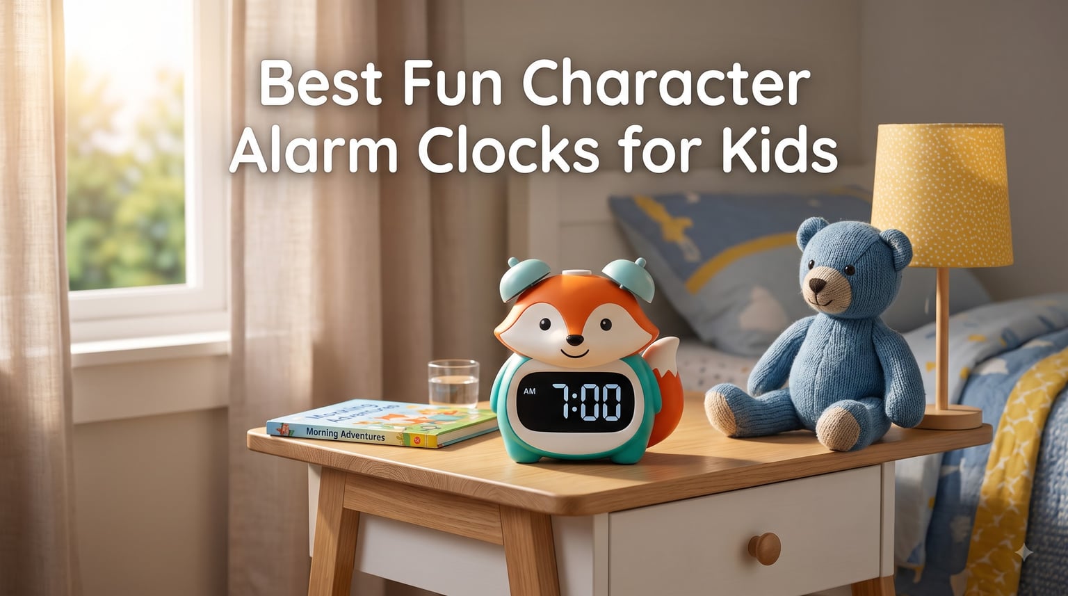 Best Fun Character Alarm Clocks for Kids