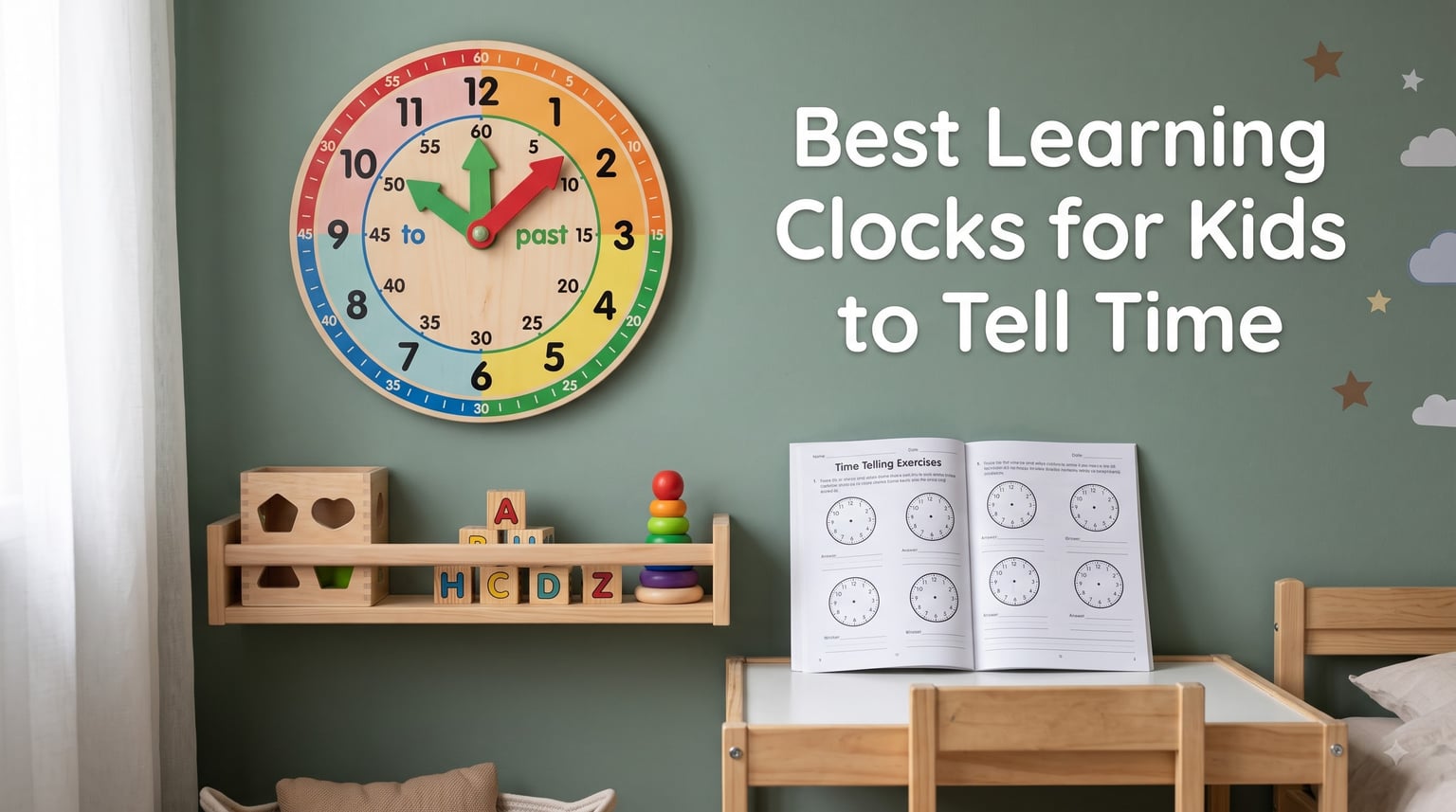 Best Learning Clocks for Kids to Tell Time