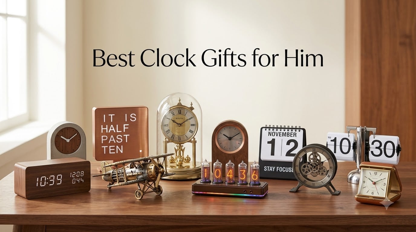 Best Clock Gifts for Him