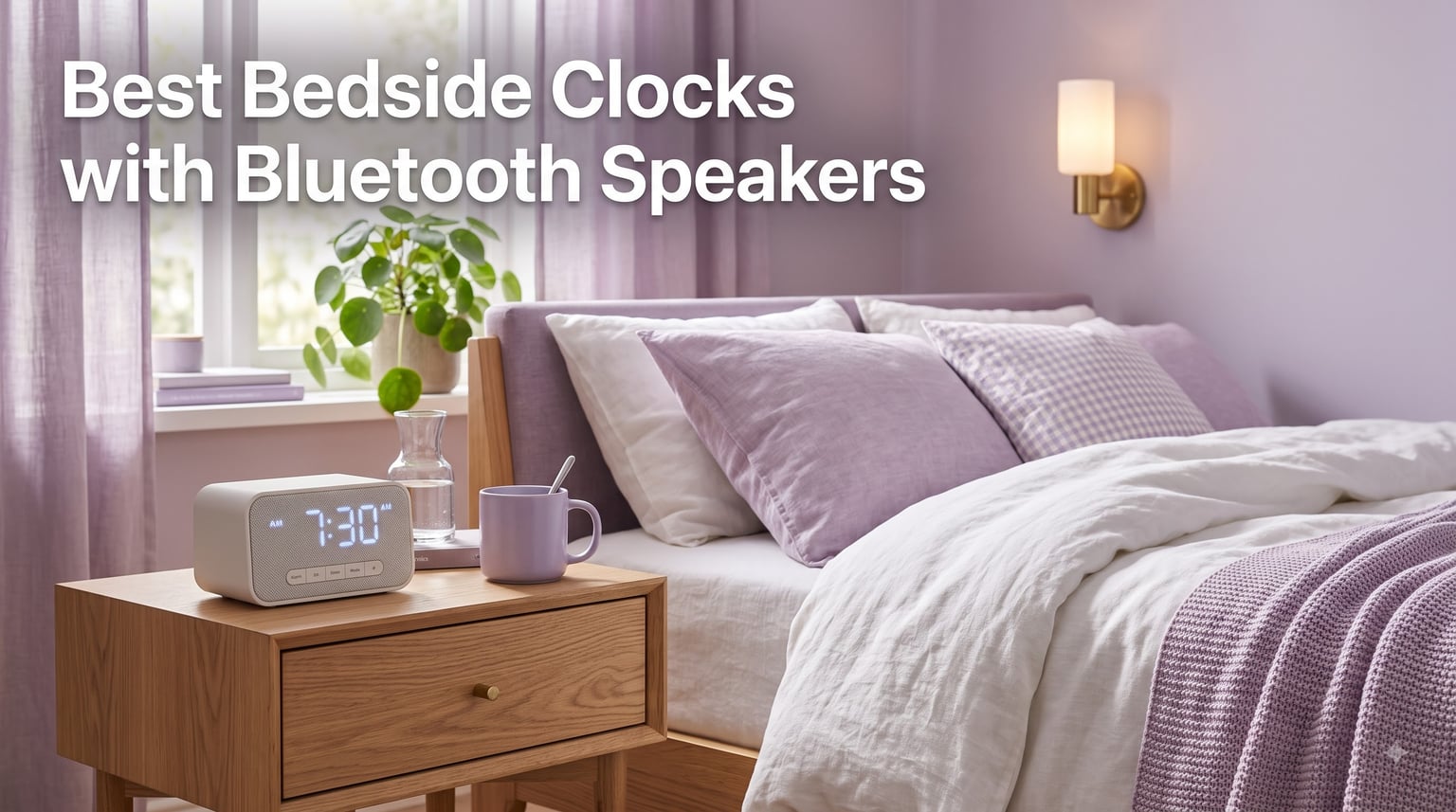 Best Bedside Clocks with Bluetooth Speakers