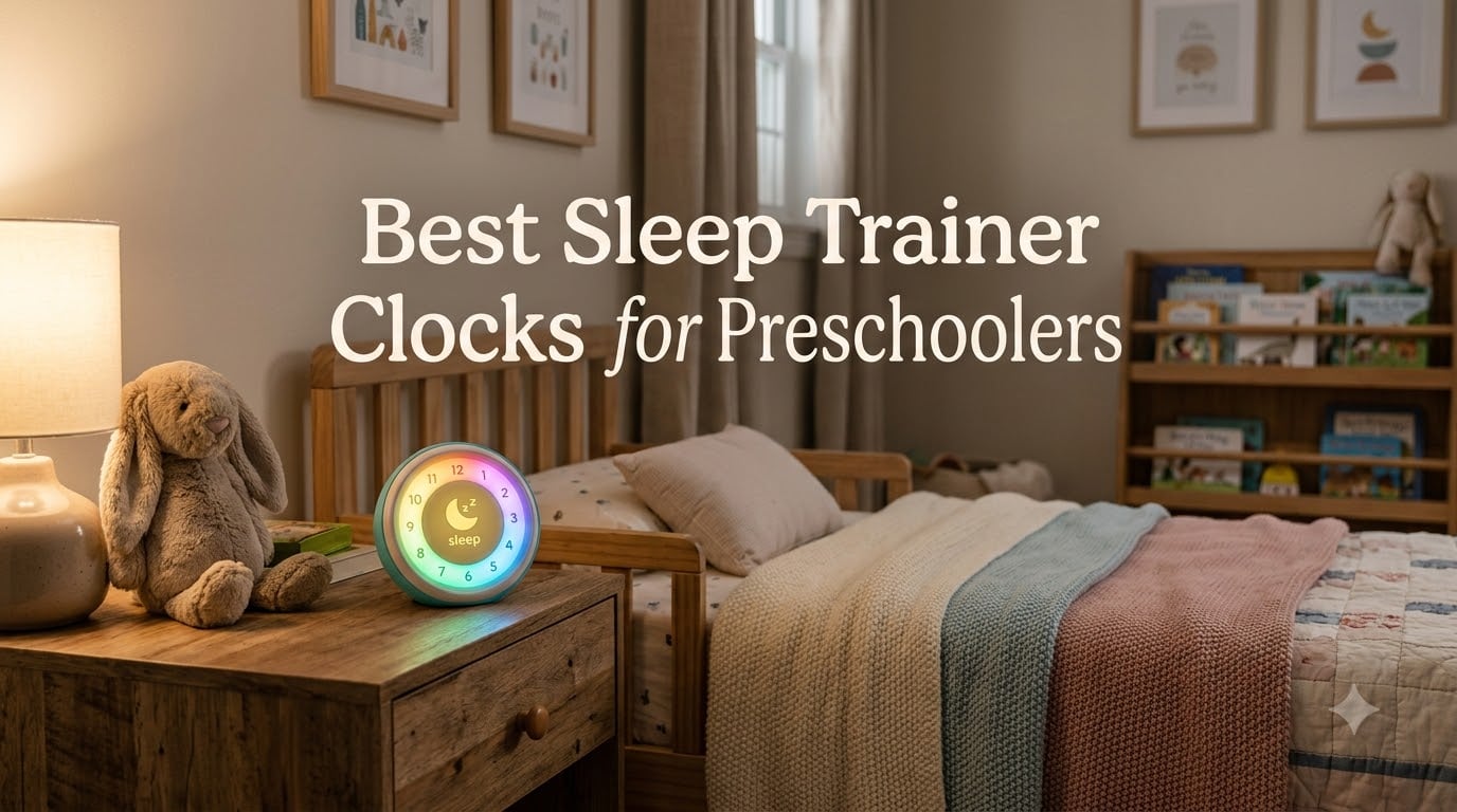 Best Sleep Trainer Clocks for Preschoolers