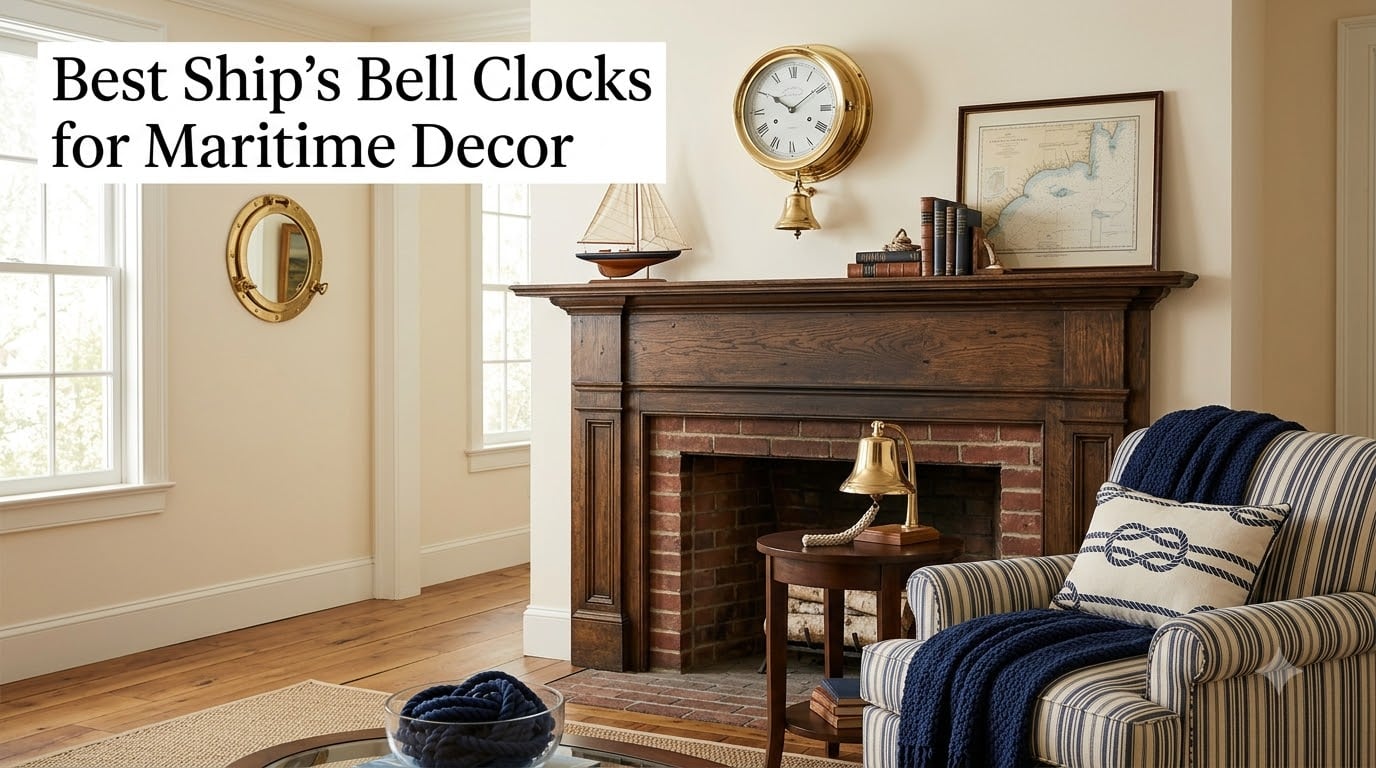 Best Ship's Bell Clocks for Maritime Decor