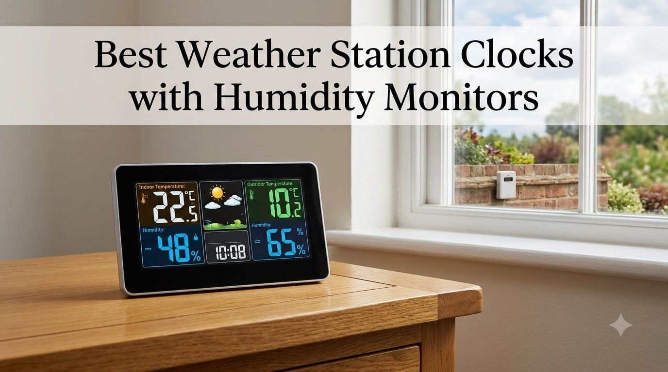 Best Weather Station Clocks with Humidity Monitors