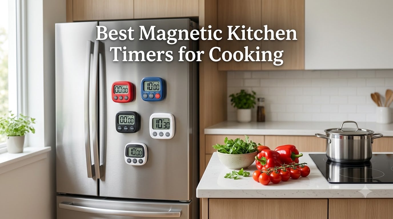 Best Magnetic Kitchen Timers for Cooking