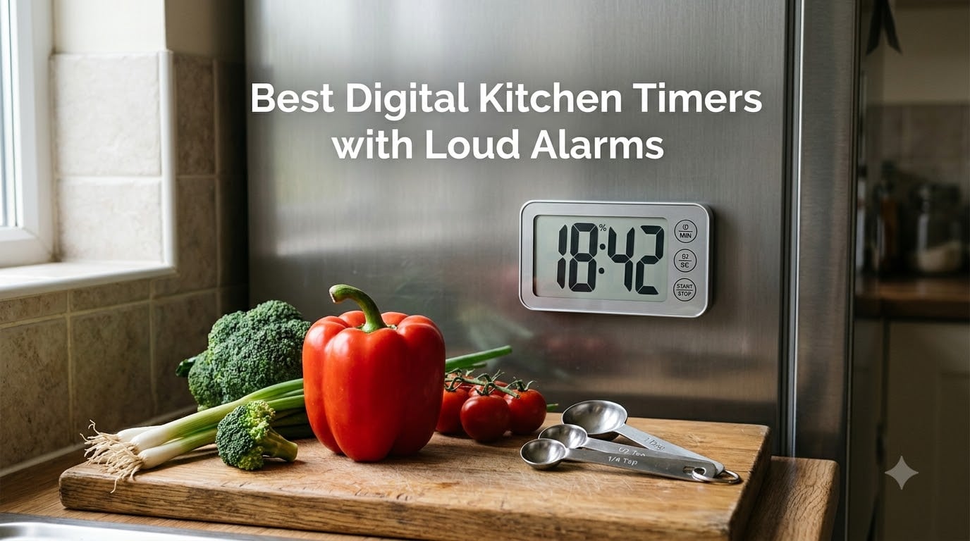 Best Digital Kitchen Timers with Loud Alarms