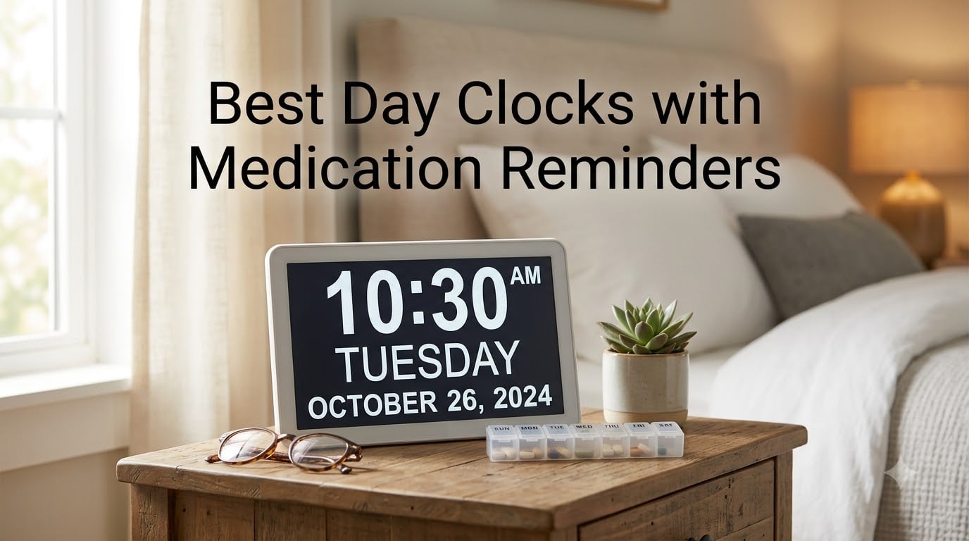 Best Day Clocks with Medication Reminders