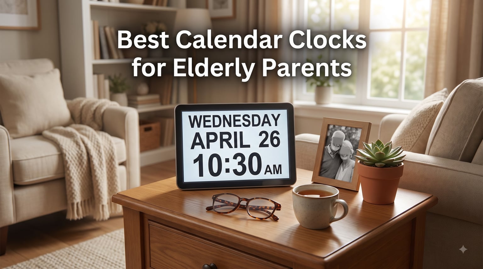 Best Calendar Clocks for Elderly Parents