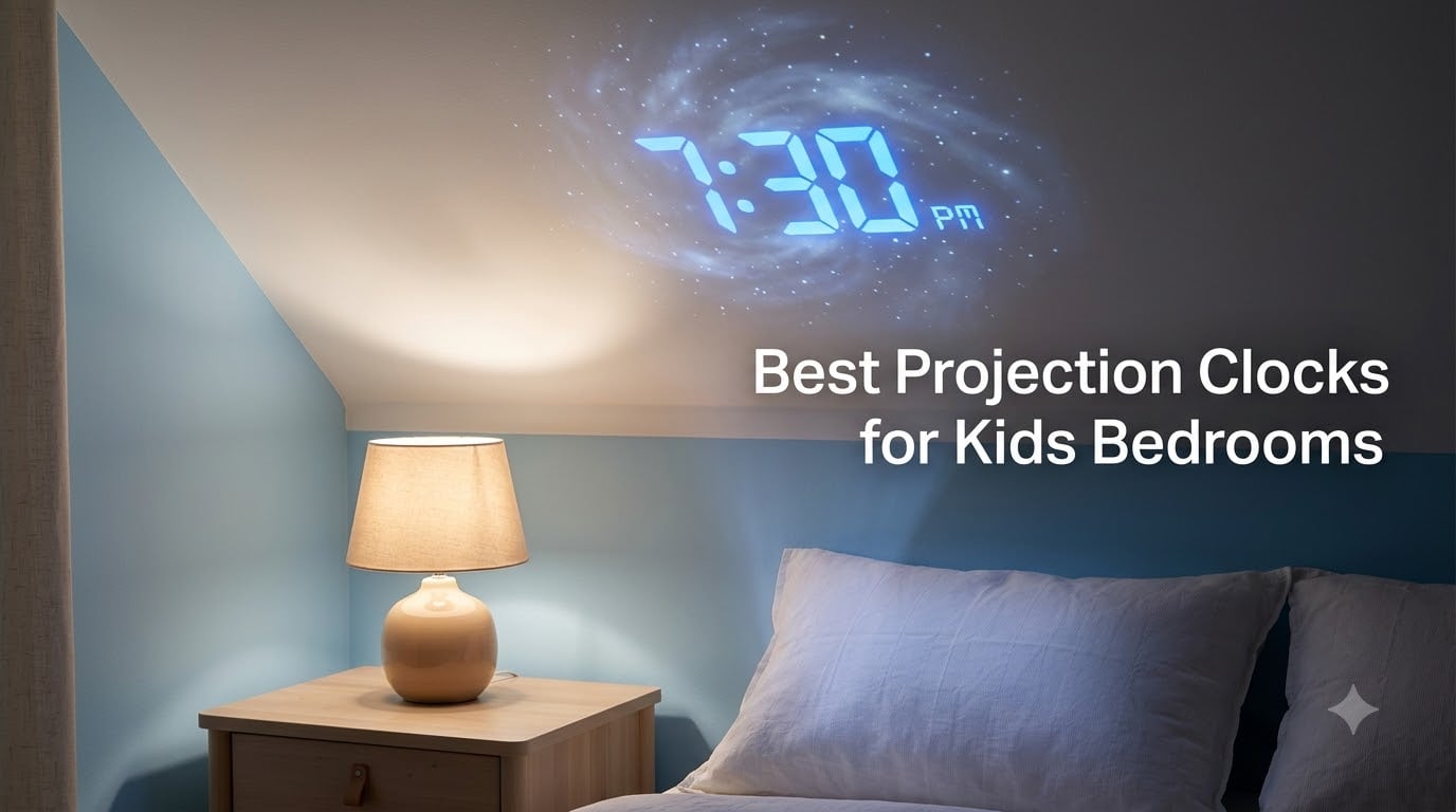 Best Projection Clocks for Kids Bedrooms