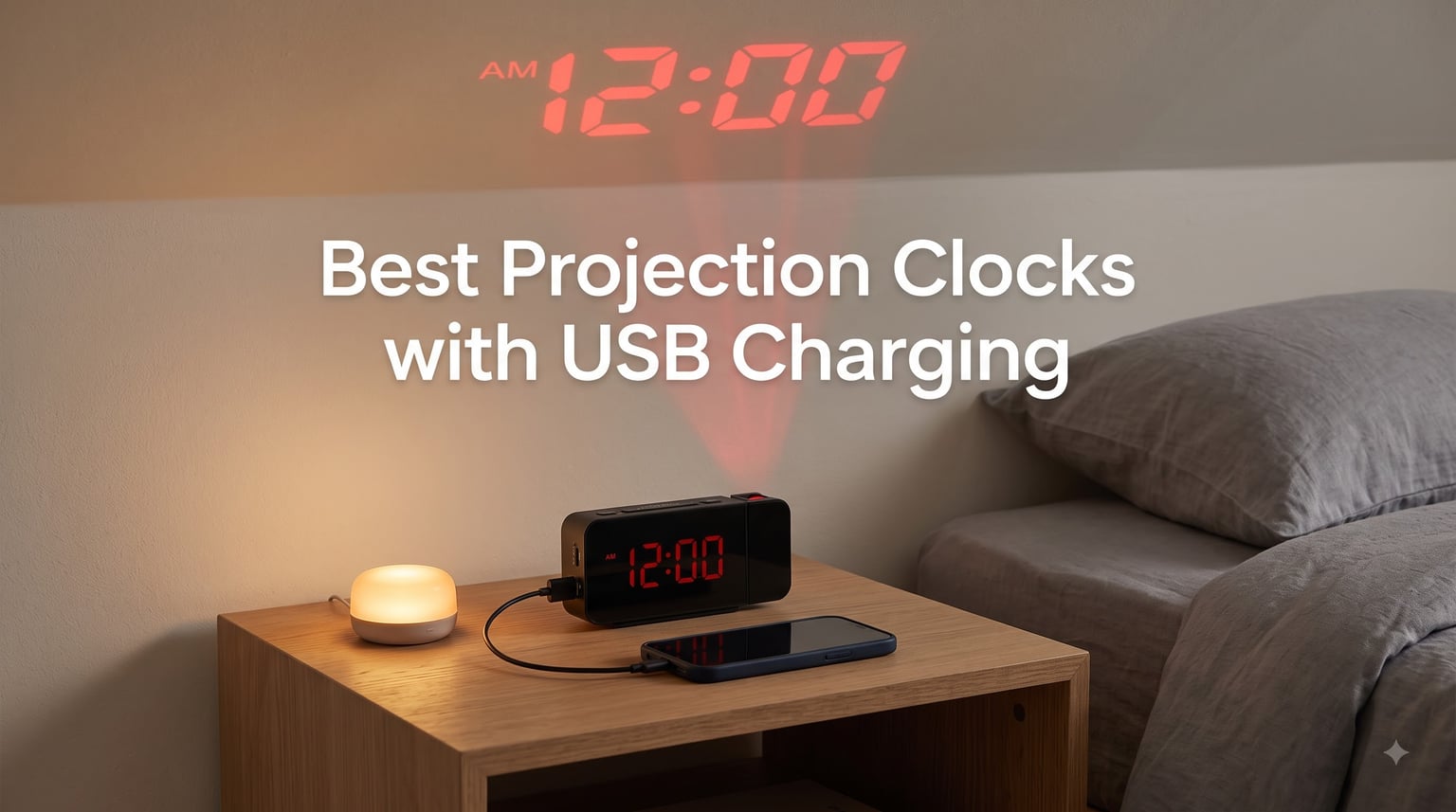 Best Projection Clocks with USB Charging