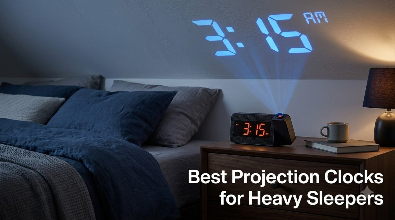 Best Projection Clocks for Heavy Sleepers