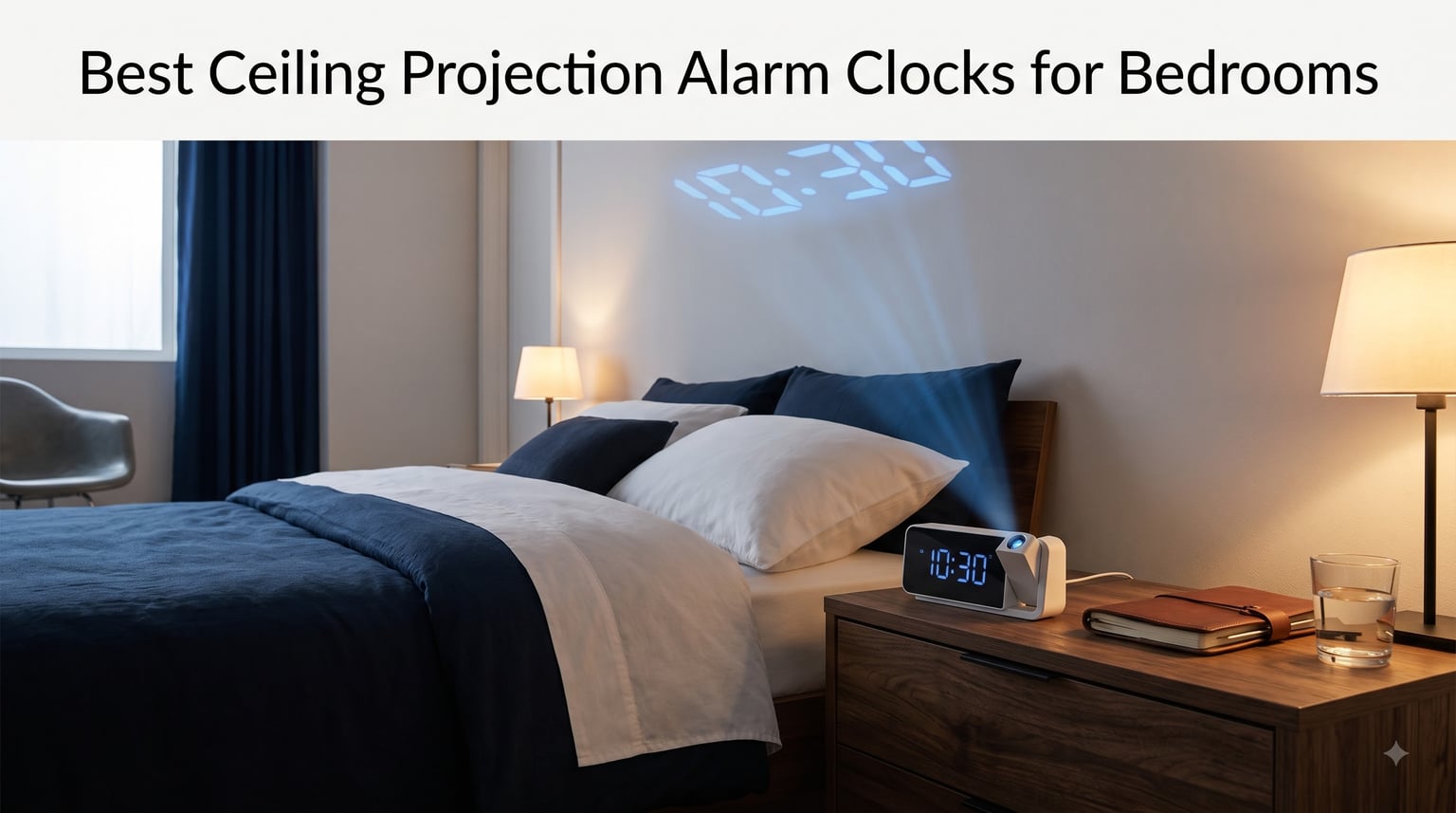 Best Ceiling Projection Alarm Clocks for Bedrooms