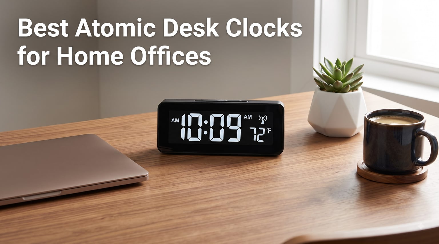 Best Atomic Desk Clocks for Home Offices