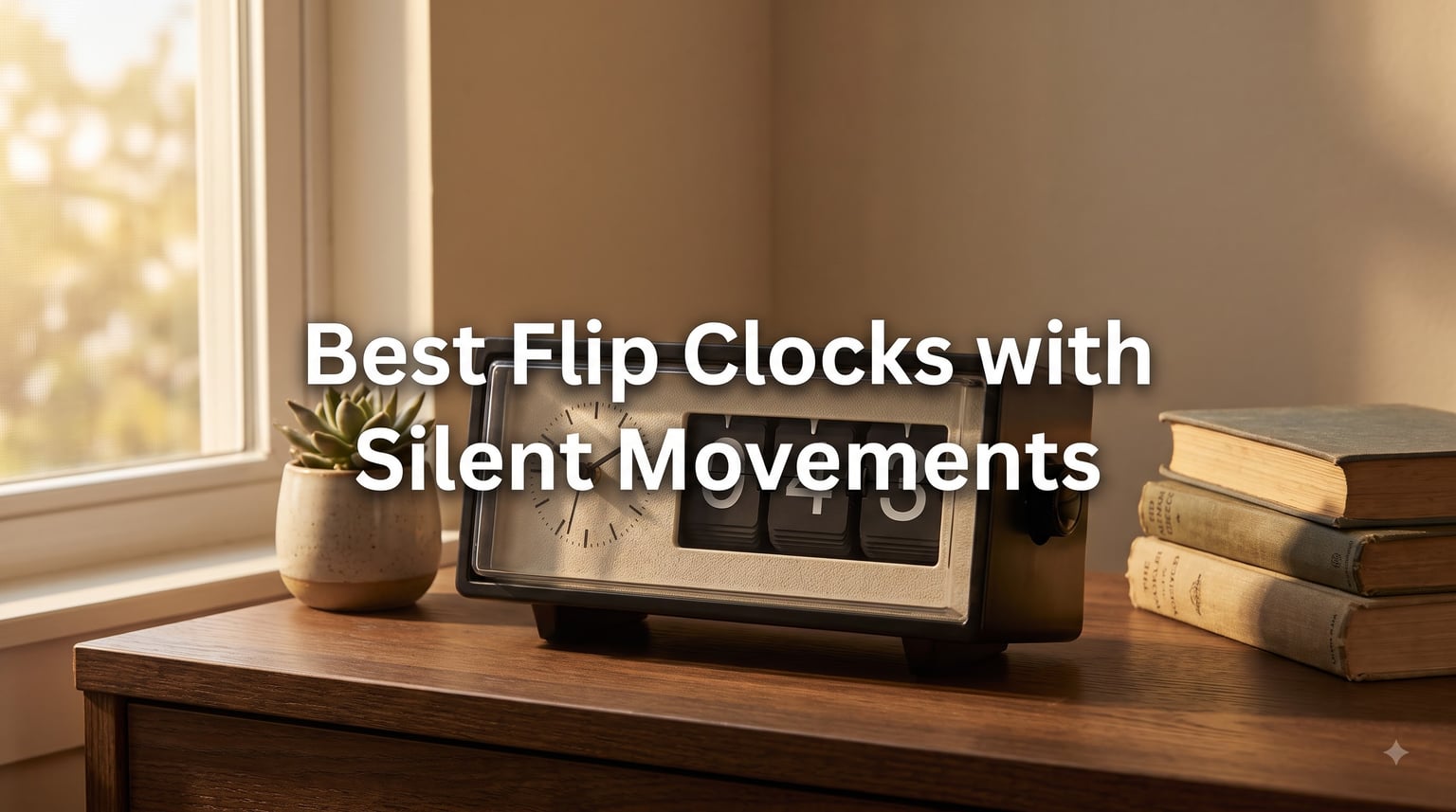 Best Flip Clocks with Silent Movements