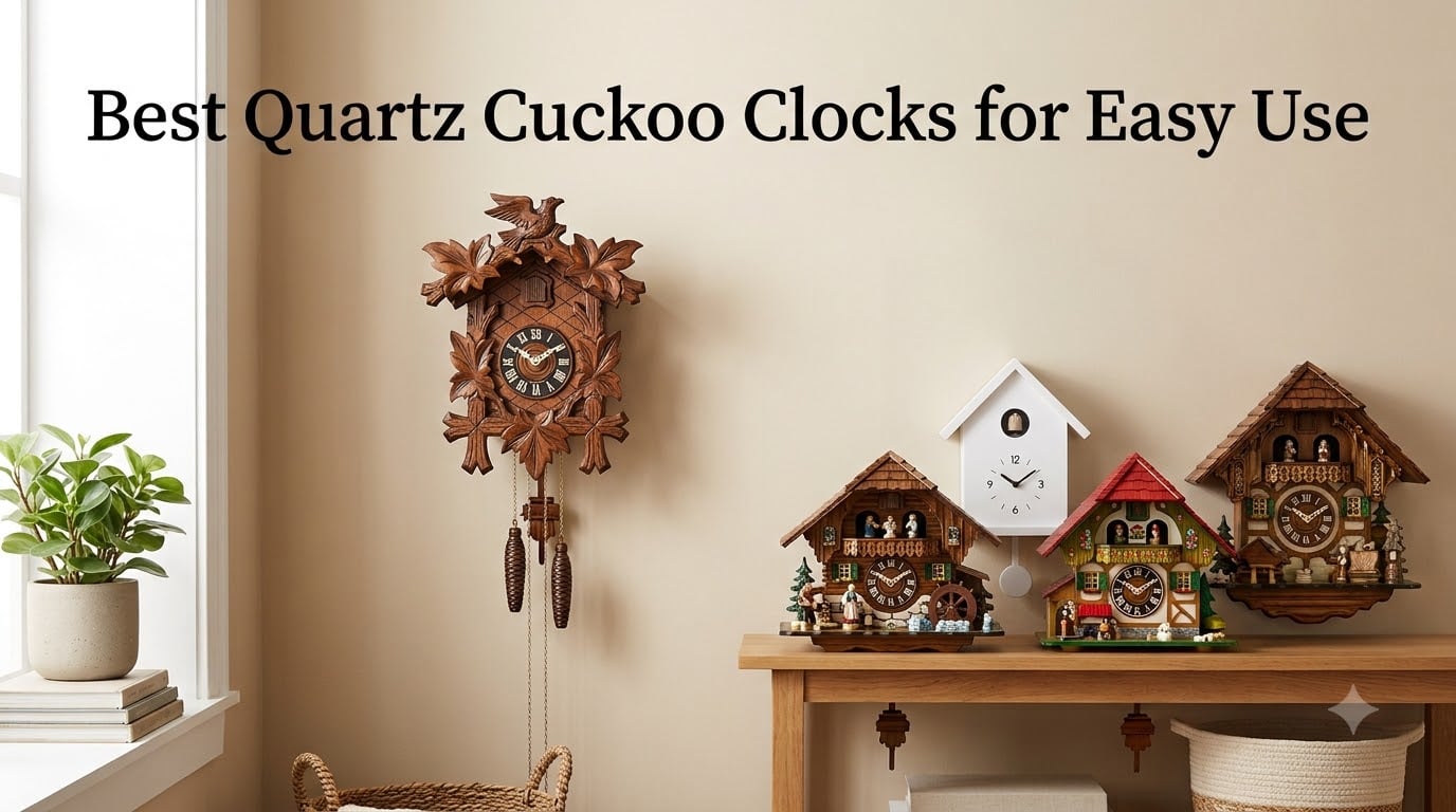 Best Quartz Cuckoo Clocks for Easy Use
