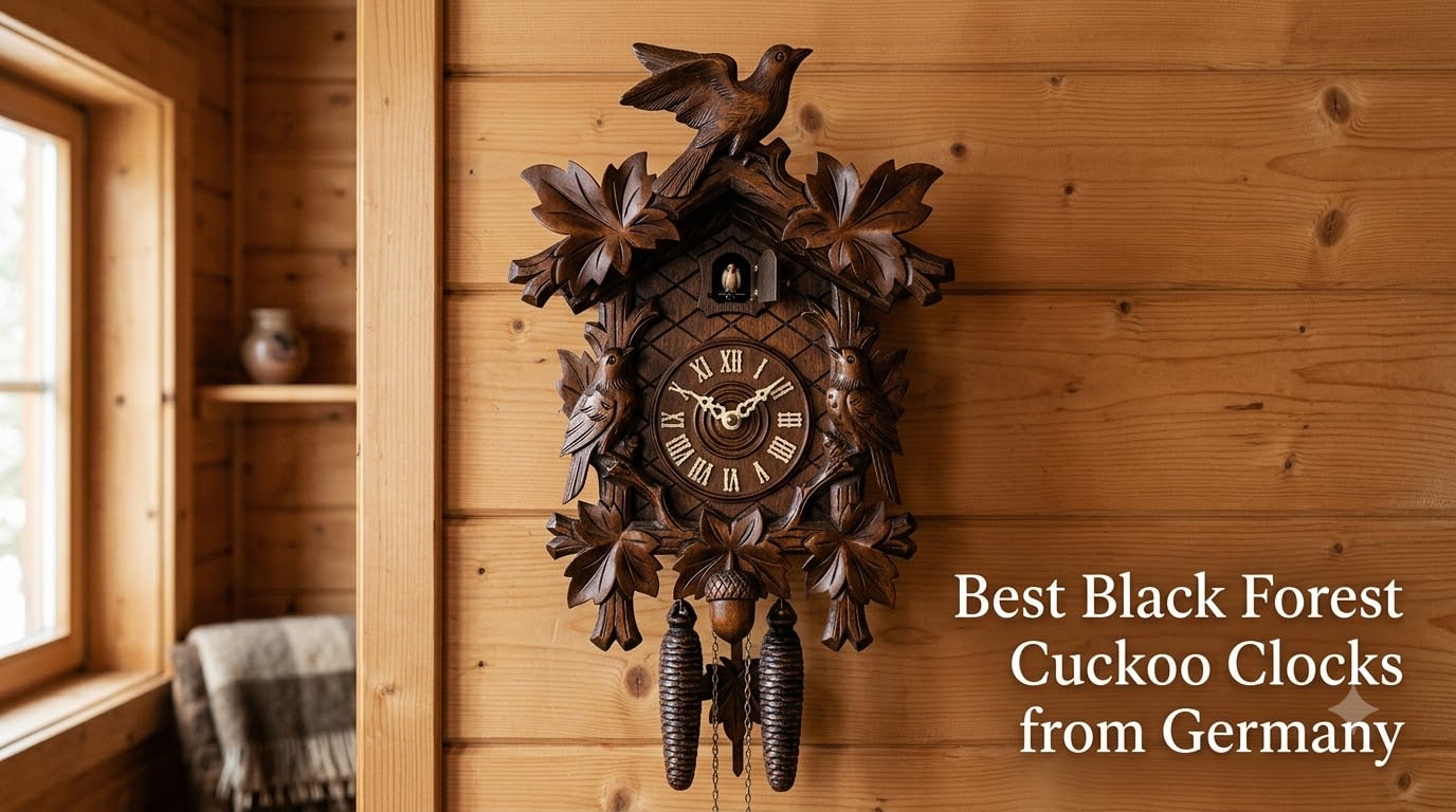 Best Black Forest Cuckoo Clocks from Germany