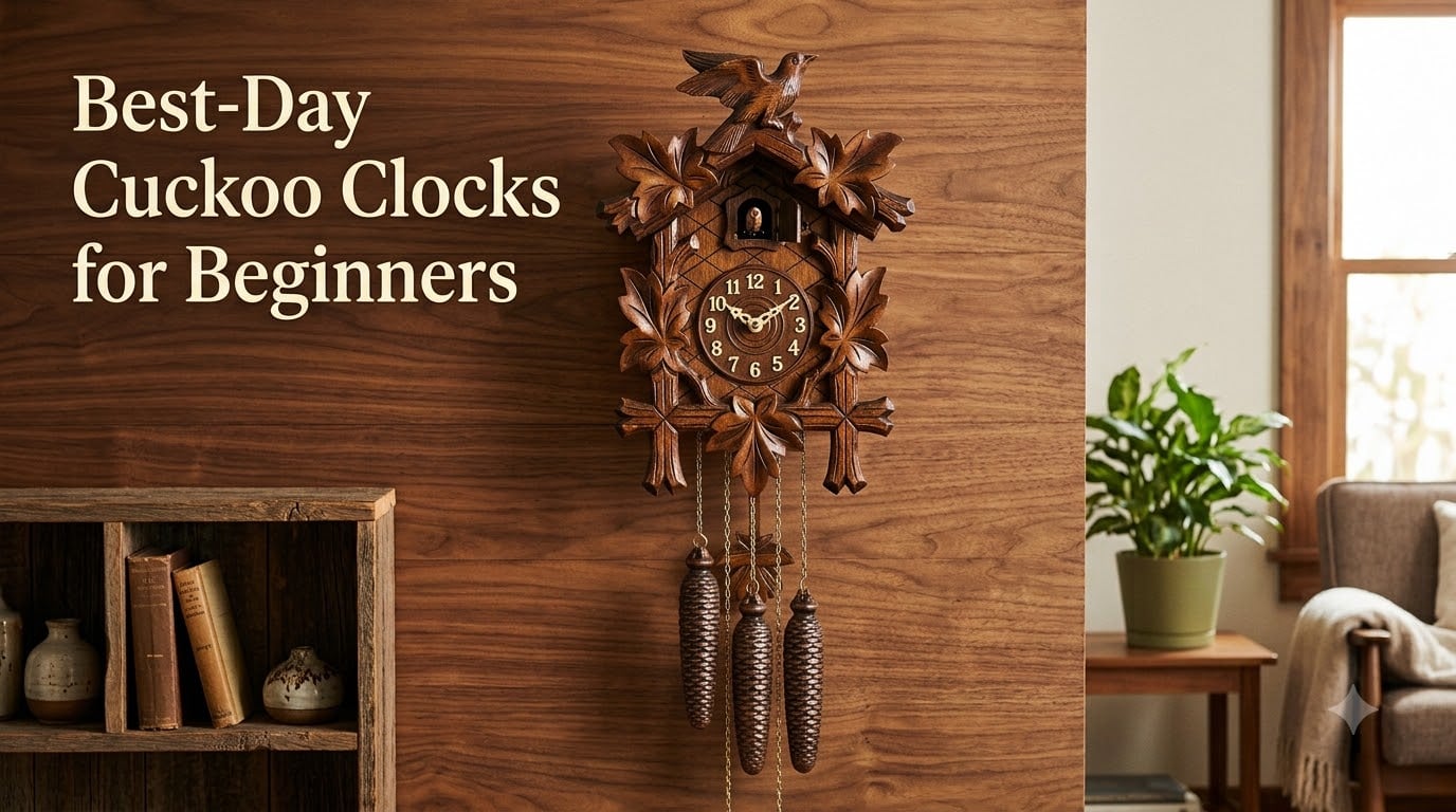 Best 1-Day Cuckoo Clocks for Beginners