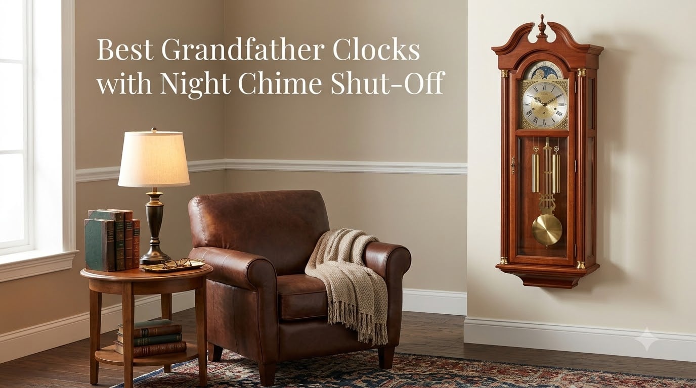 Best Grandfather Clocks with Night Chime Shut-Off