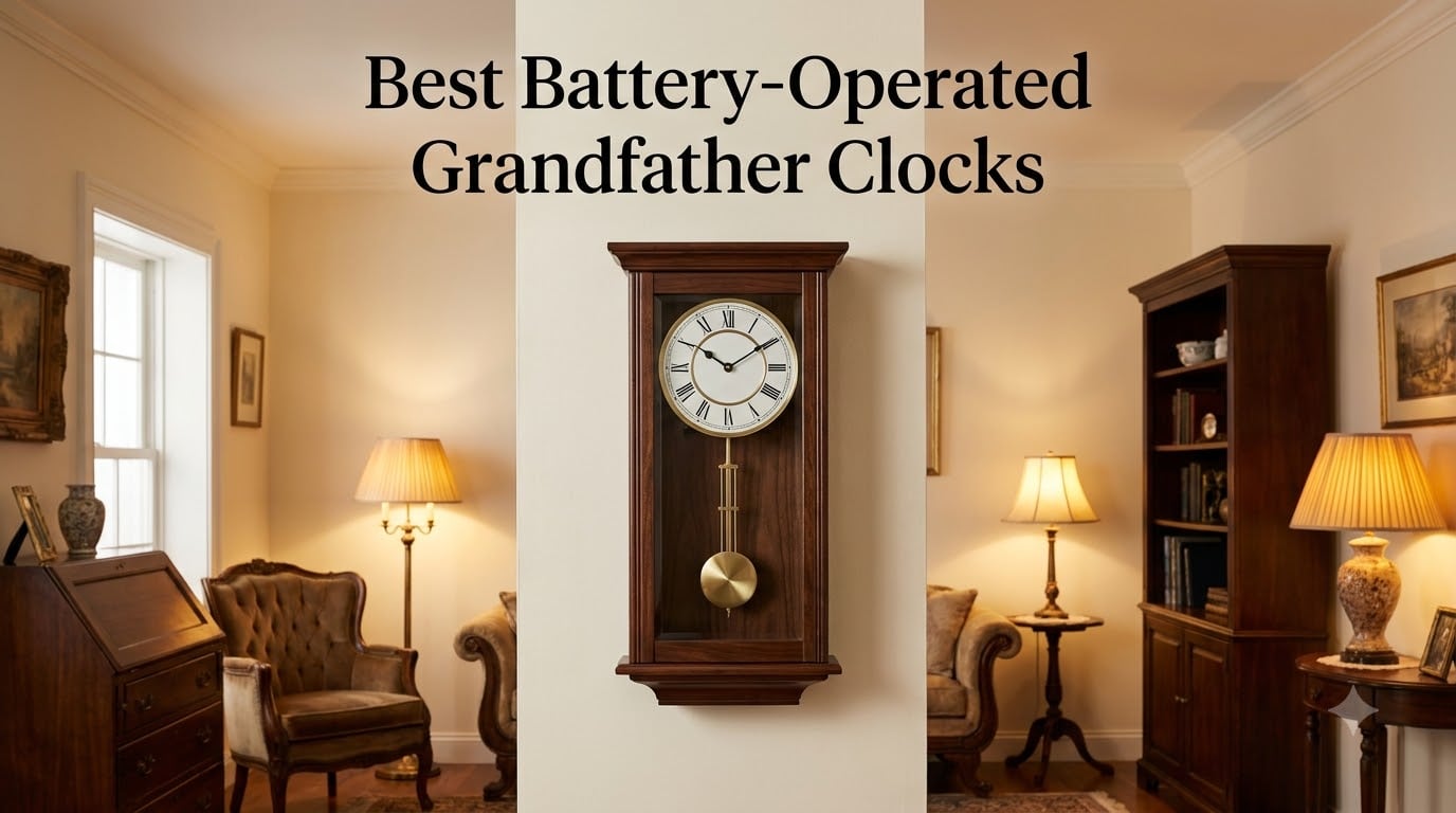 Best Battery-Operated Grandfather Clocks
