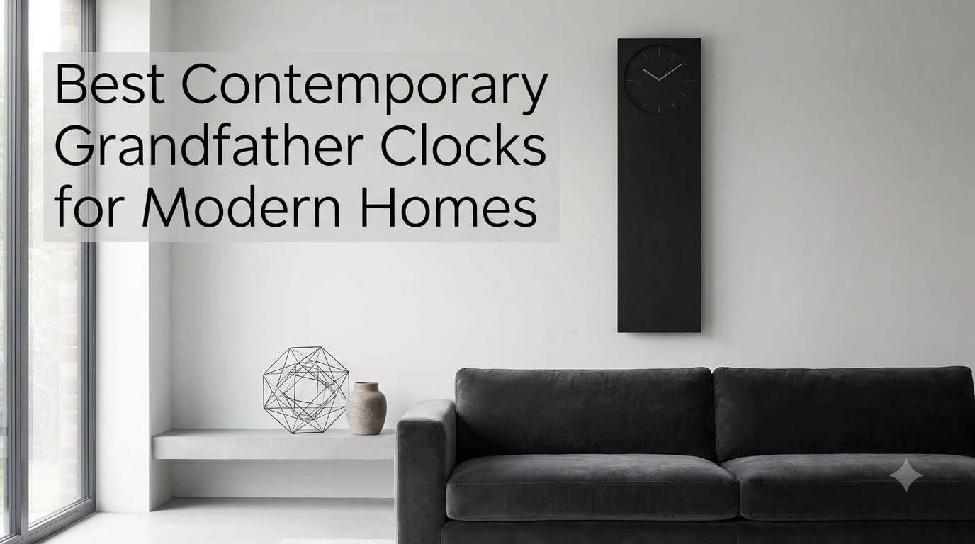 Best Contemporary Grandfather Clocks for Modern Homes