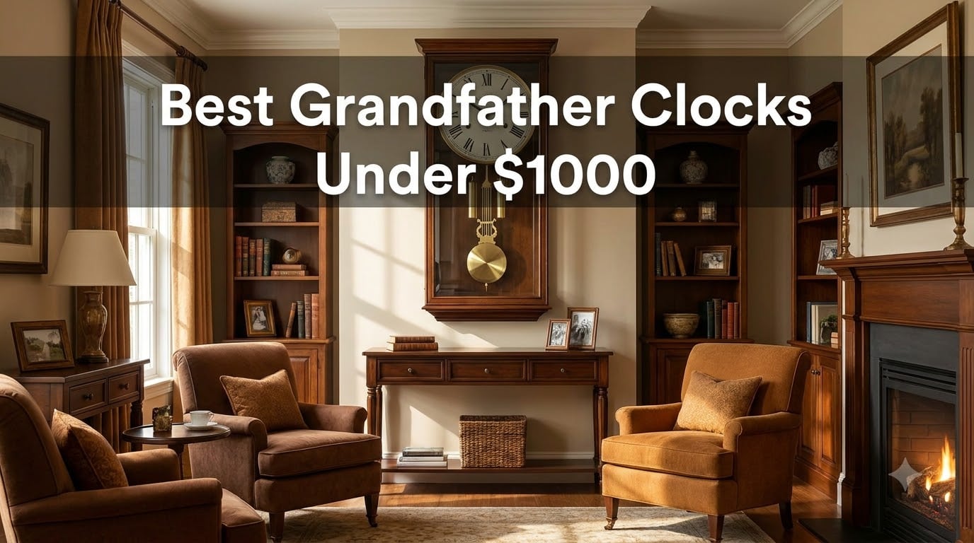 Best Grandfather Clocks Under $1000
