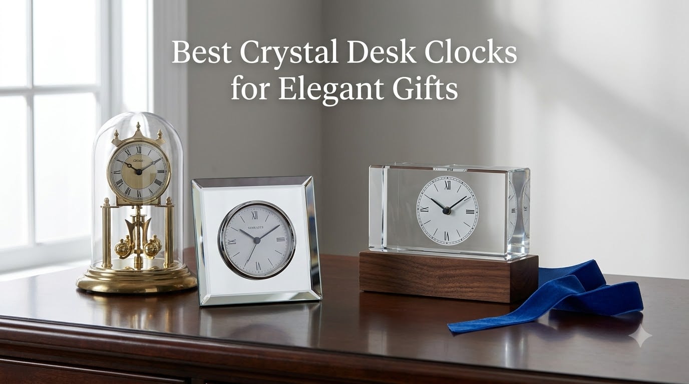 Best Crystal Desk Clocks for Elegant Gifts