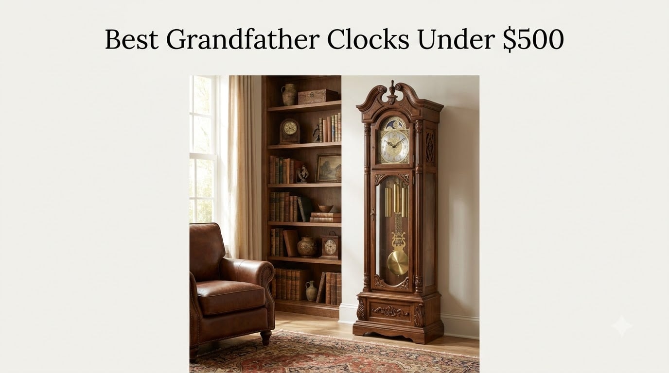 Best Grandfather Clocks Under $500