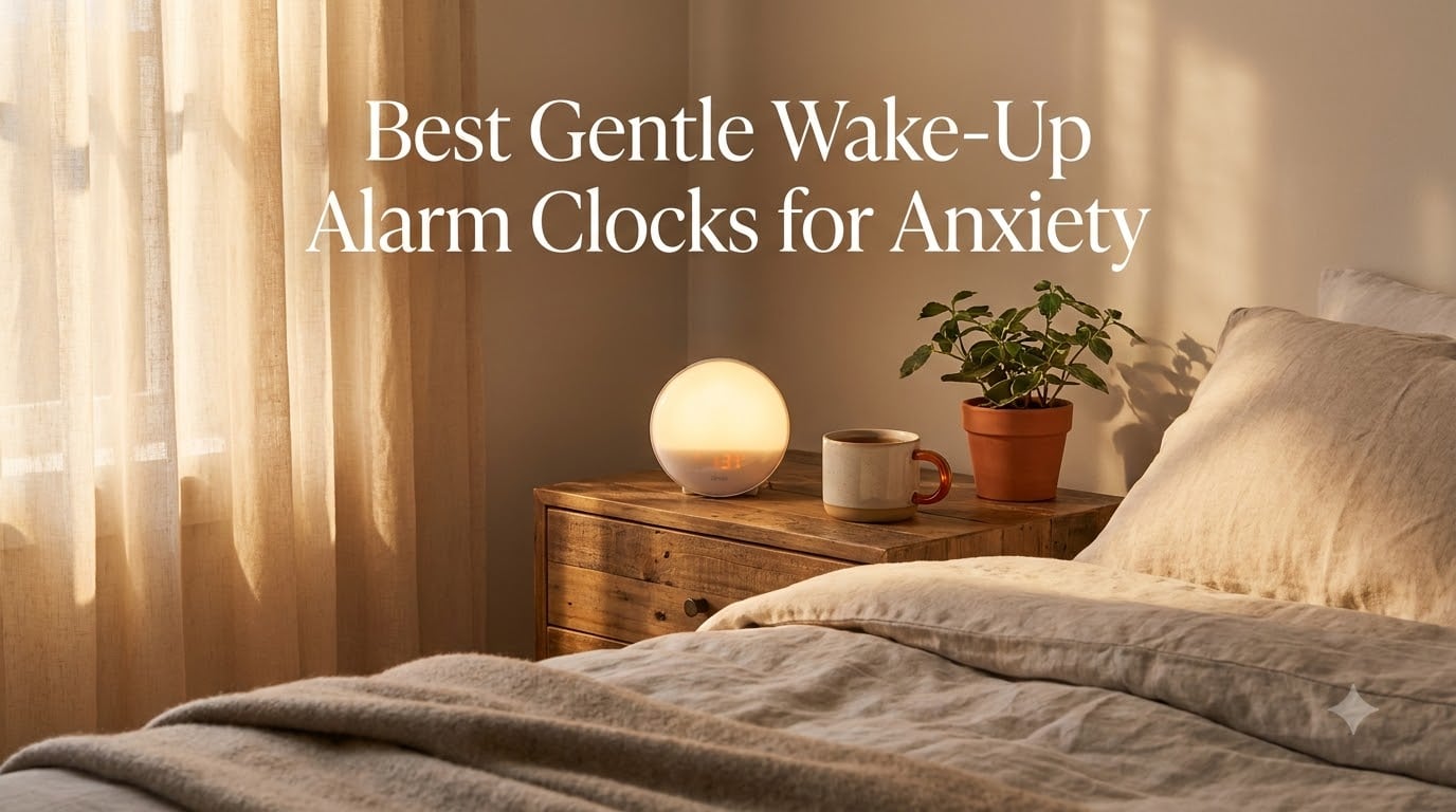 Best Gentle Wake-Up Alarm Clocks for Anxiety