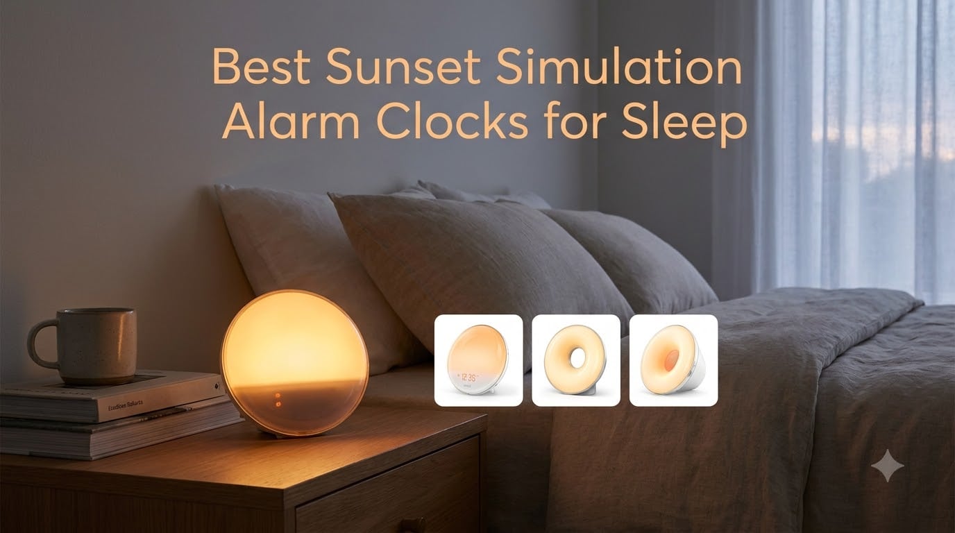 Best Sunset Simulation Alarm Clocks for Sleep