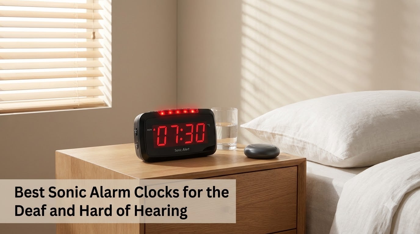 Best Sonic Alarm Clocks for the Deaf and Hard of Hearing