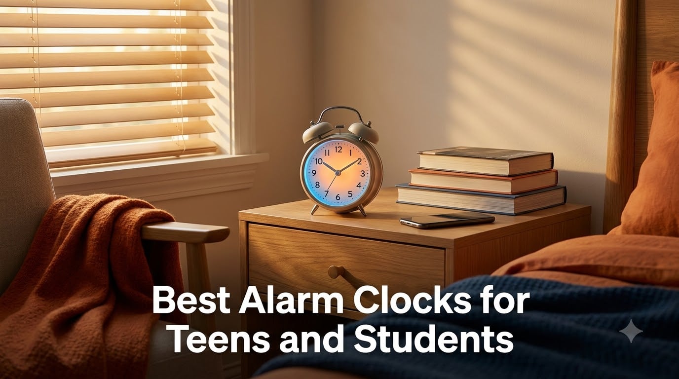 Best Alarm Clocks for Teens and Students